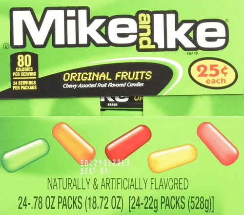 Vista 5 de Mike and Ike Original Fruits (1 caja de 24 paquetes individuales de 0.78 onzas)