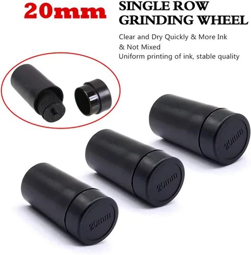 Vista 5 de hatisan Etiquetas de pistola de precio, 10 rollos x 5000 piezas blancas, compatibles con Mx-5500, 3 rodillos de tinta, líneas rojas dobles, 500
