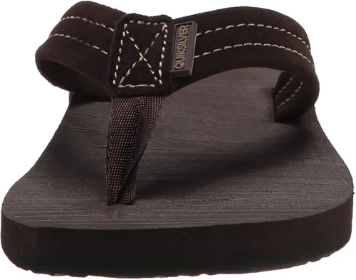 Vista 8 de Quiksilver Men's Carver Suede 3 Point Flip Flop Athletic Sandal