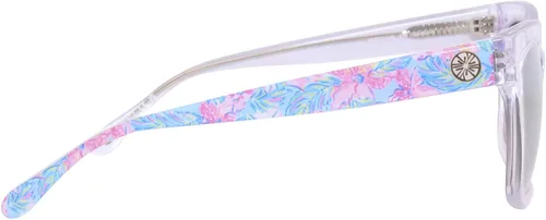Vista 3 de Gafas de sol Lilly Pulitzer Santorini Crystal, Oro, plata