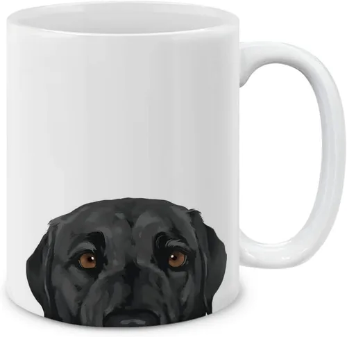 Vista 6 de MUGBREW Akita Inu Puppy Dog - Taza de café de cerámica, 11 onzas