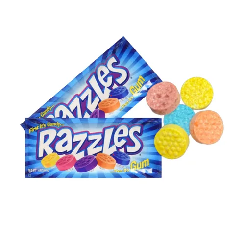 Vista 5 de Razzles Candy Gum (bolsa de 60 unidades)