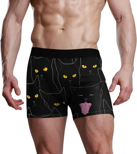 Vista 2 de Glaphy Calzoncillos tipo bóxer cómodos para hombre del día de San Valentín para hombre, talla S-XXL