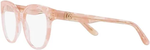 Vista 3 de Gafas graduadas Dolce & Gabbana DG 3353 3347 Rose Bubble, Patrón rosado