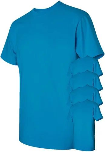 Vista 139 de Gildan Camiseta G500 para hombre Ceniza/baya