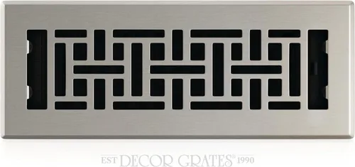 Vista 40 de Decor Grates Registro de suelo oriental AJH212-RB, 2 x 12 pulgadas, acabado de bronce frotado