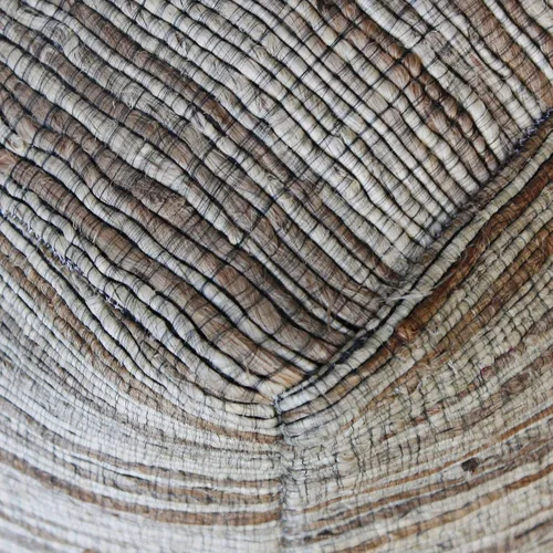 Vista 3 de Uttermost Puf otomano de cáñamo beige Shiro