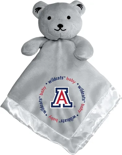 Vista 24 de Baby Fanatic Oso de seguridad gris - NCAA - Con licencia oficial Snuggle Buddy