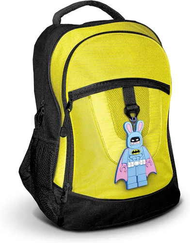 Vista 4 de LEGO de Batman películaconejo Batman o mochila etiqueta equipaje