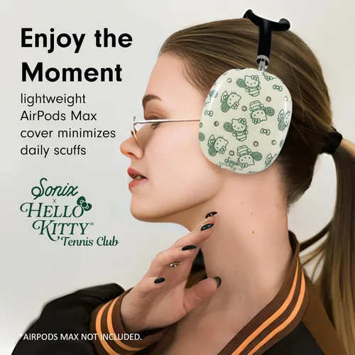 Vista 8 de Sonix Funda protectora Sanrio para AirPods Max 2 y 1 Funda para auriculares Tenis Hello Kitty