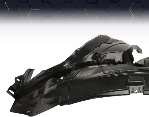 Vista 9 de PIT66 Forro de guardabarros, compatible con Nissan Rogue 2014-2018, lado derecho #638426FL0A NI1249135