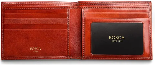 Vista 4 de Bosca Cartera Ejecutiva para Hombre en Piel Vieja - RFID