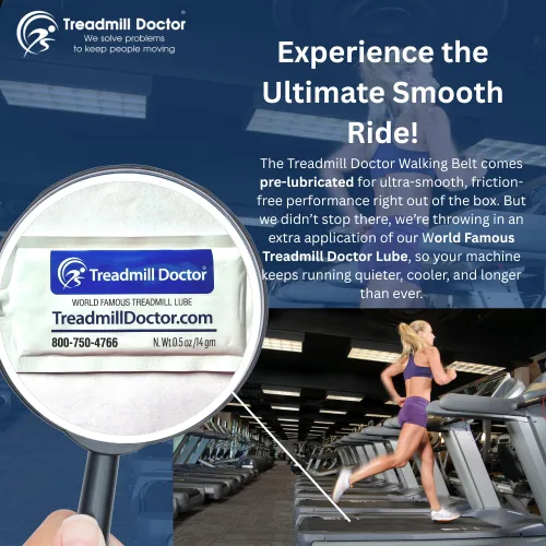 Vista 3 de Treadmill Doctor Cinturón para caminar para la cinta de correr Proform 505 CST Modelo PFTL609101 Número de pieza 262854