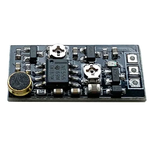 Vista 6 de 2PCS DC 3V-15V 5V 12V Interruptor de Retardo con Control de Voz Micrófono en Miniatura Activado por Sonido Módulo de Retardo de Tiempo de Apagado
