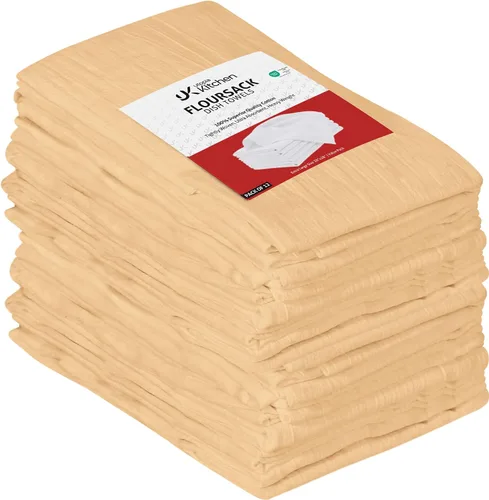 Vista 14 de Utopia Kitchen Paquete de 6 toallas blancas de 28 x 28 pulgadas, 100% algodón para limpiar y secar, paños de cocina altamente absorbentes Blanco