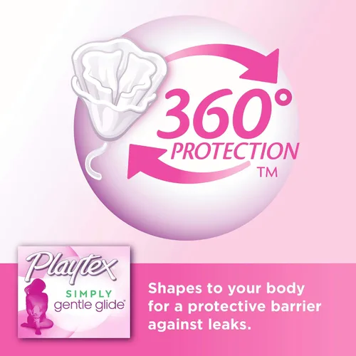 Vista 4 de Playtex Tampones Gentle Glide, ultra absorbencia sin perfume, 36