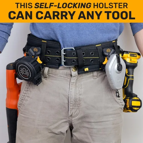 Vista 7 de Funda para herramientas – Funda Pro Tool + un agarre de herramienta + un pasador de conductor – Soporte para múltiples herramientas mejorado