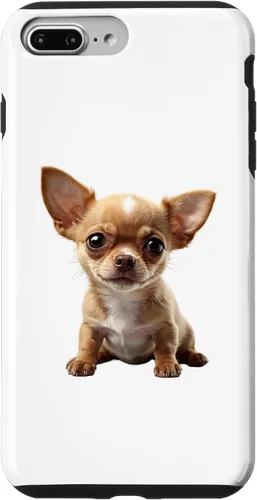 Vista 9 de iPhone 15 Cute Chihuahua Puppy - Funda para perros y bebés