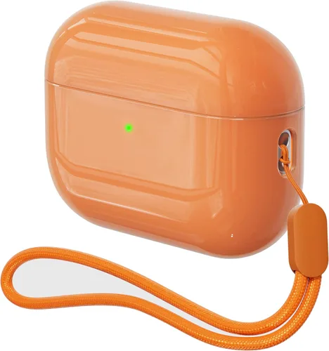 Vista 10 de Funda para AirPods Pro 3 Never-Sretch-Out DamonLight a prueba de golpes, funda protectora de silicona semidura compatible con Apple Airpods Pro