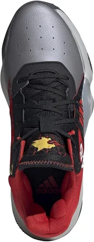 Vista 2 de adidas D.O.N. Número 1 Zapato - Baloncesto Hombre Legacy VerdeNúcleo NegroRojo