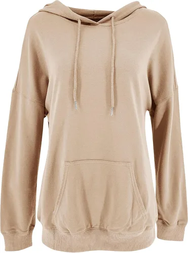 Vista 51 de Yuccalley Sudaderas con capucha y bolsillo de manga larga para mujer