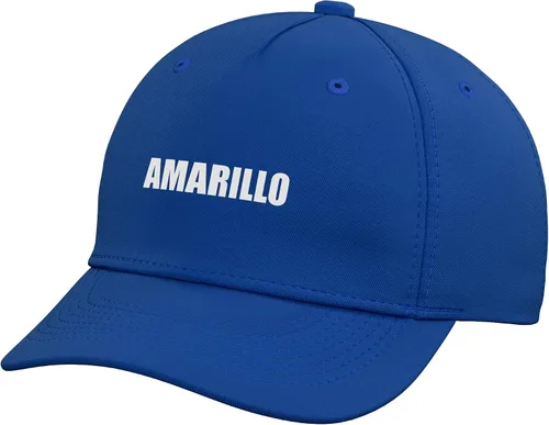 Vista 9 de Amarillo Gorra de béisbol ajustable estampada