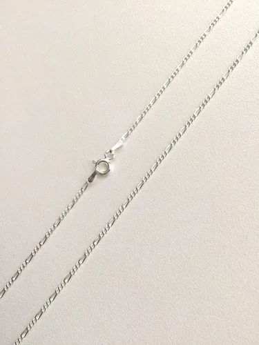 Vista 6 de Collar de plata de ley 925 con diseño de San Lázaro, 20.0in de largo, 0.709in de largo