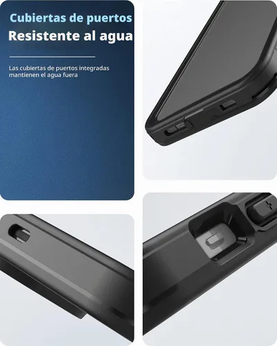 Vista 7 de Funda impermeable con clip para cinturón Encased para iPhone 14 (compatible con MagSafe)