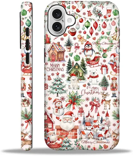 Vista 71 de Funda para iPhone 13 iPhone 14, a prueba de golpes, funda protectora híbrida de 2 capas, doble protección contra caídas, antiarañazos, diseño