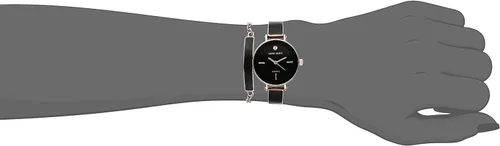 Vista 3 de Anne Klein AK3620 - Reloj de pulsera con esfera de diamante genuino para mujer