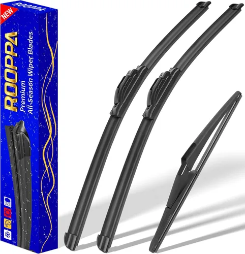 Vista 24 de 3 limpiaparabrisas de repuesto para Mini Cooper 2006-2011, cuchillas limpiaparabrisas de repuesto de equipo original - 19"/18"/10" pulgadas