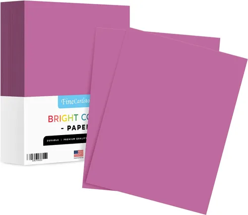 Vista 12 de Papel de color negro liso de 8.5 x 11 pulgadas, para la escuela, la oficina y el hogar, manualidades navideñas, artes y manualidades, sin ácido ni
