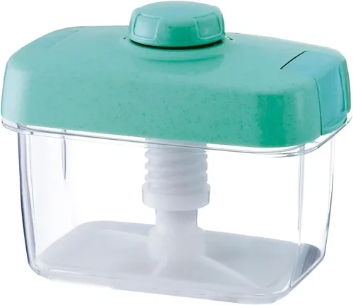 Vista 14 de Tsukemono - Contenedor rectangular para hacer pepinillos instantáneos, fabricado en Japón, sin BPA (azul 0.8 L)