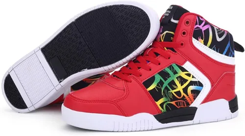 Vista 4 de Zapatillas de deporte de moda para hombre, zapatos de skate con estilo casual, estilo hip hop