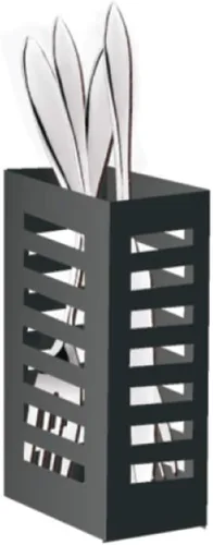 Vista 4 de PUSDON Accesorio de escurridor de platos sobre el fregadero, piezas de acero inoxidable para bricolaje o reemplazo de uso de reparación