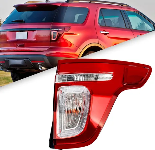 Vista 7 de FIONE - Conjunto de luz trasera para Ford Explorer 2016 2017 2018 2019 RH 2016-2019
