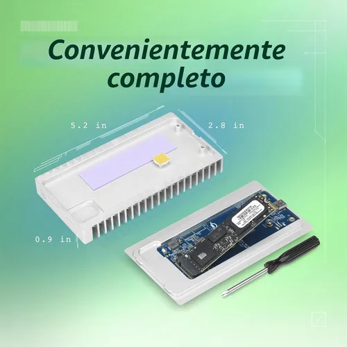 Vista 8 de OWC Express 1M2 1TB USB4 40Gb/s Solución de almacenamiento portátil NVMe