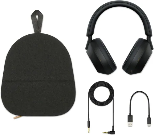 Vista 8 de Sony WH-1000XM5/B Auriculares inalámbricos con Bluetooth con cancelación de ruido líder en la industria (renovado)