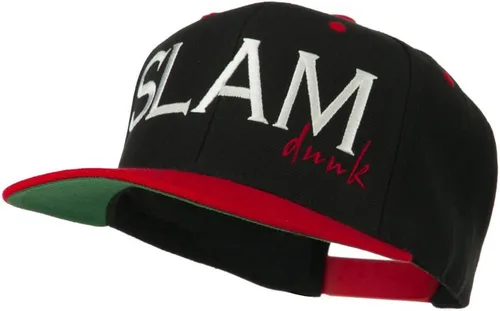Vista 2 de e4Hats.com Slam Dunk - Gorra plana bordada