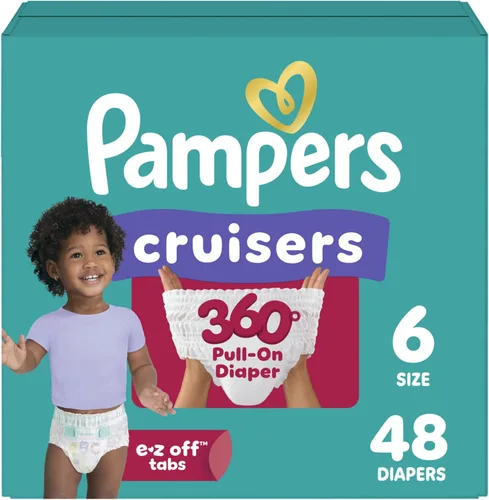 Vista 23 de Pampers Cruisers 360 Pañales - Talla 3, 26 unidades, pañales desechables para bebé, ajuste sin huecos