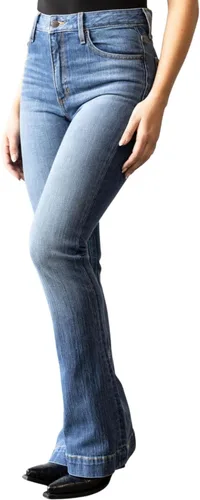 Vista 7 de Kimes Ranch Jennifer - Jeans de tiro ultra alto para mujer Negro