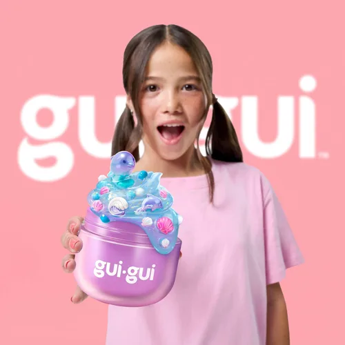 Vista 5 de GUI GUI Kit de slime perfumado, paquete de 1 unidad, proceso de bricolaje de 5 pasos para personalizar tu contenedor Ultimate Slime Glow-Up