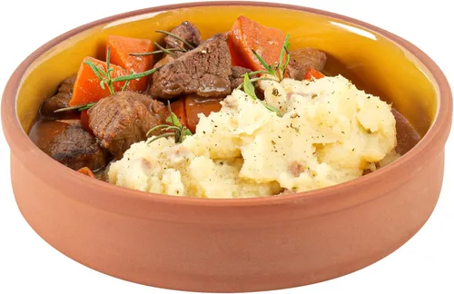 Vista 23 de Restaurantware-Terra Tek Cazuelas de Terracota de 2.7 Onzas, 2 Ollas de Arcilla Esmaltada Azul Para Cocinar - Listas para Horno, Aptas