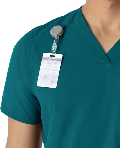Vista 7 de Carhartt Scrubs C16113 Force Modern Fit V-Neck Top