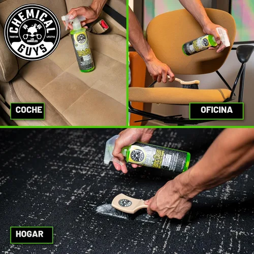 Vista 7 de Chemical Guys Limpiador rociable de alfombras y tapicería de tela cítrica (alfombras de automóvil, asientos y tapetes de suelo), 16 onzas líquidas