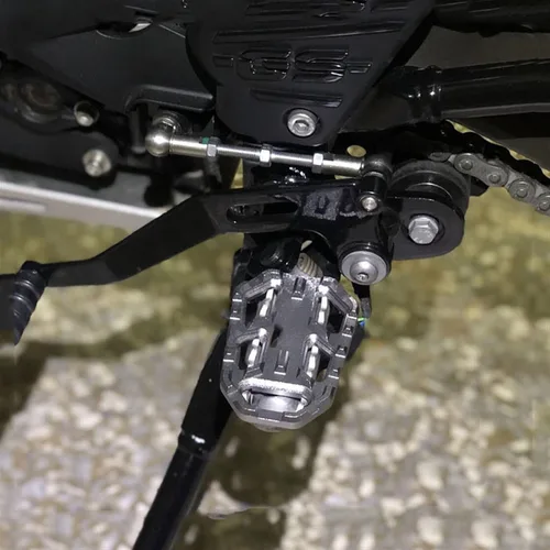 Vista 7 de Pedal de motocicleta para Kawasaki Versys 650 2015-2018 2016 2017 para Versys X300 2017-2018 (color plata)