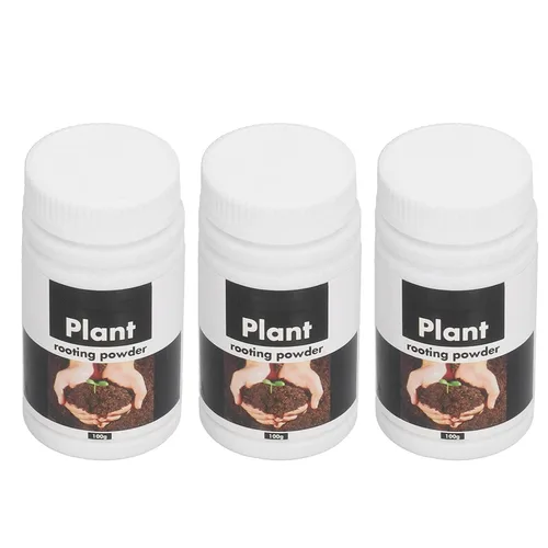 Vista 8 de Polvo de raíz, polvo de enraizamiento para esquejes, hormona de raíz, estimulador de raíces, fertilizante y mejorador de suelo, cultiva nuevas