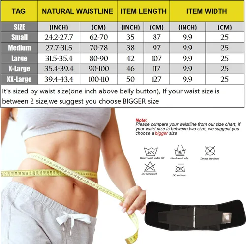 Vista 6 de ChongErfei - Faja reductora para mujeres y hombres, cinturón para adelgazar y perder peso, faja moldeadora adelgazante