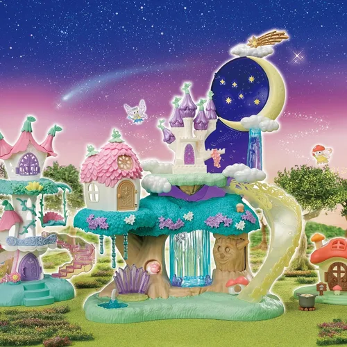 Vista 3 de Calico Critters - Castillo de hadas Woodland Wonder - Cuento de hadas