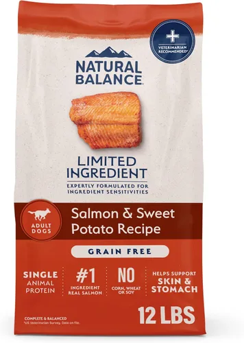 Vista 17 de Natural Balance Dieta de ingredientes limitados de pollo y batata Alimento seco para perros sin granos para adultos 4 libras Bolsa